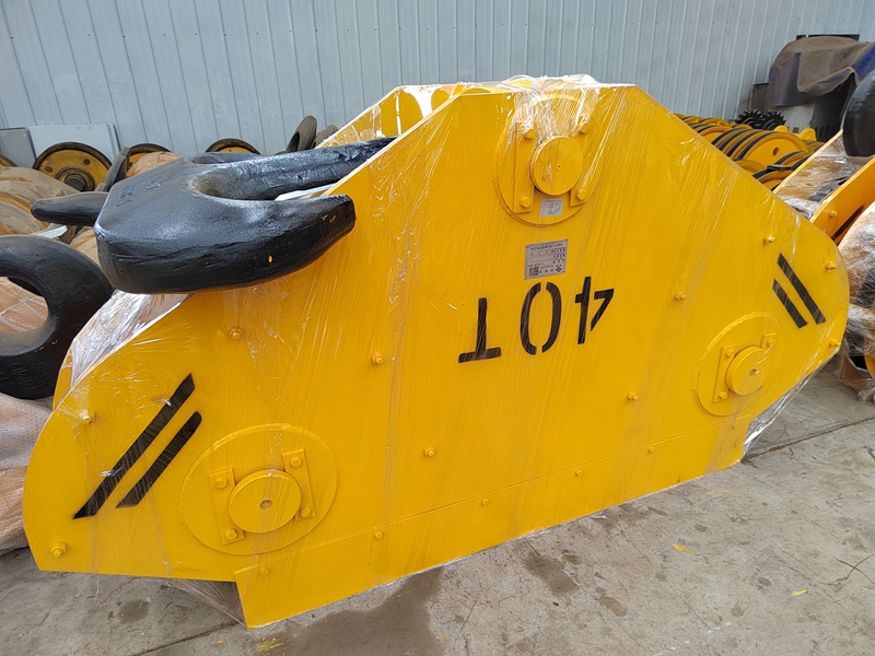 Hook pulley block
